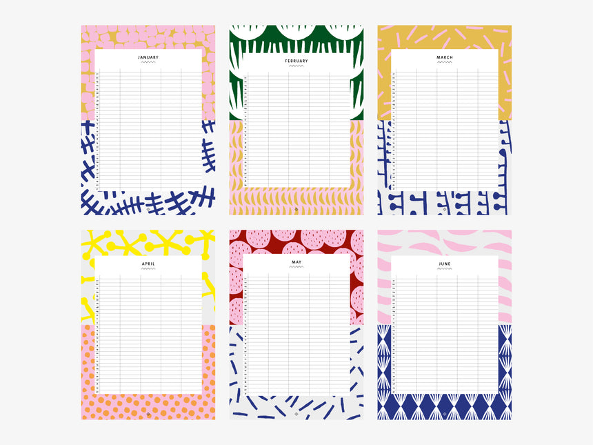 Familienkalender / Pattern