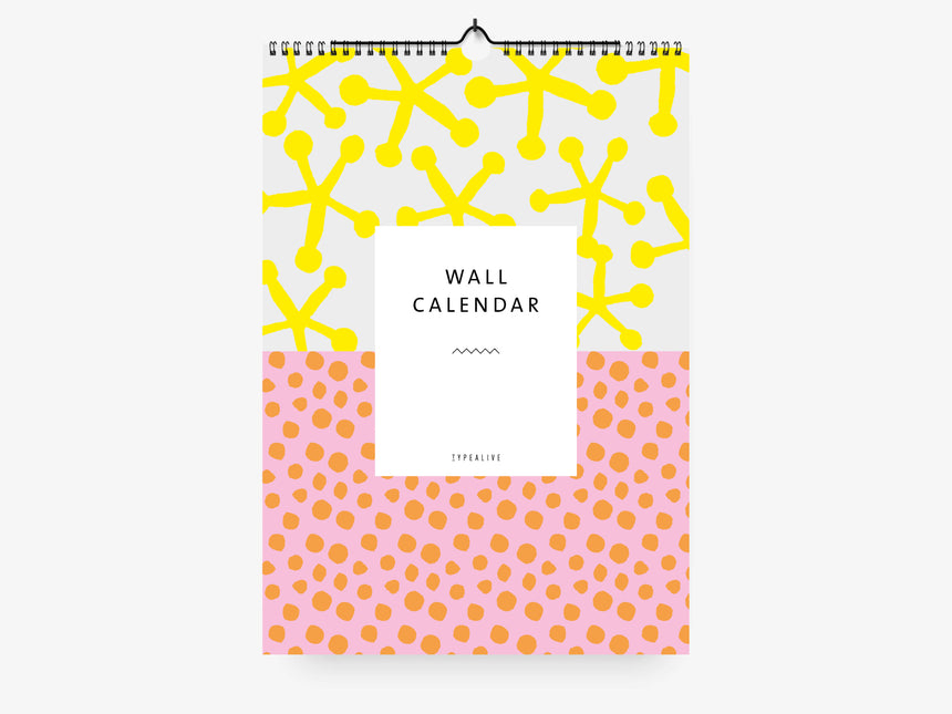 Wandkalender / Pattern