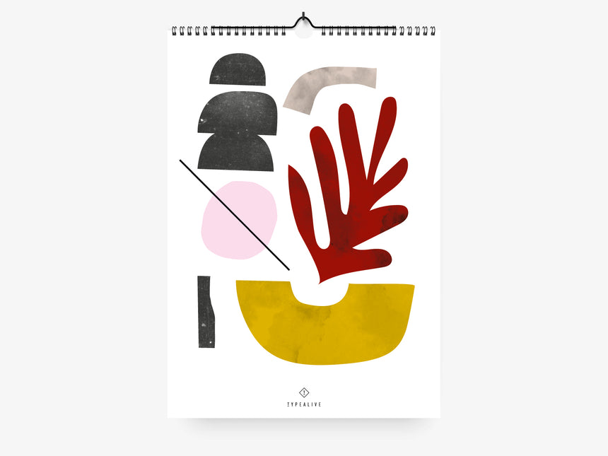 Wandkalender / Scandi