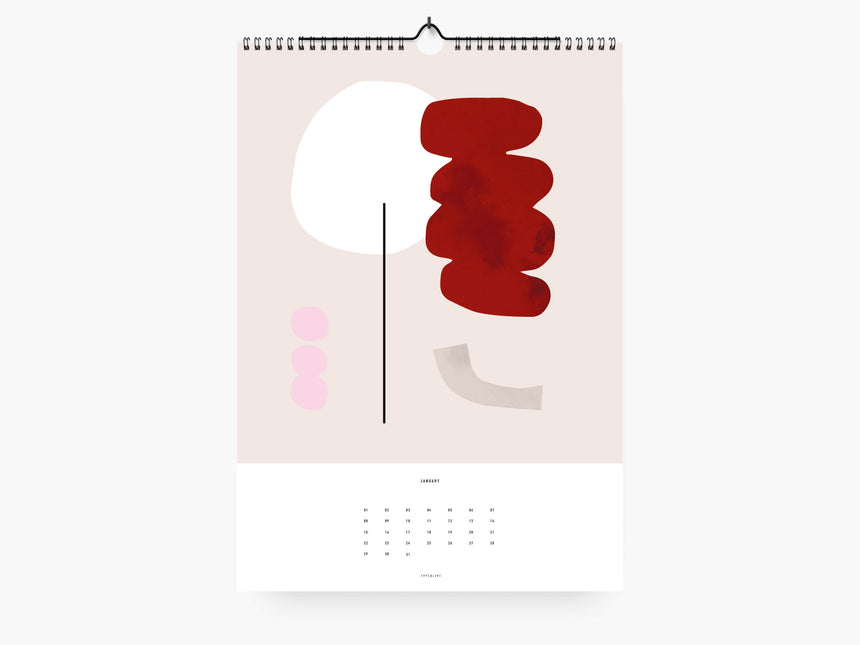 Wandkalender / Scandi