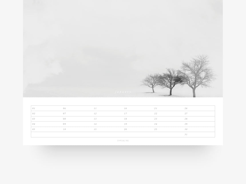 Wandkalender / Landscapes