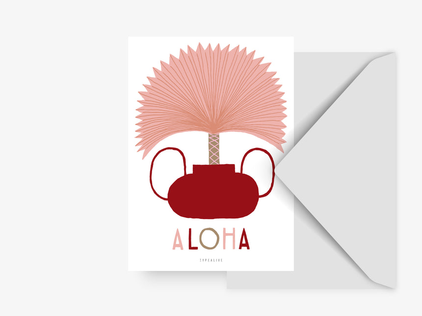 Postkarte / A Way To Say Aloha