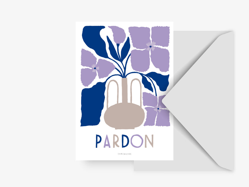 Postkarte / A Way To Say Pardon