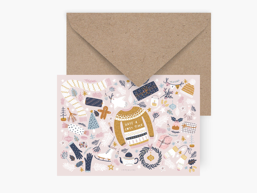 Postkarte / Christmas Items No. 1