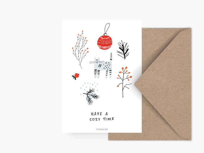 Postkarte / Cozy Time No. 1