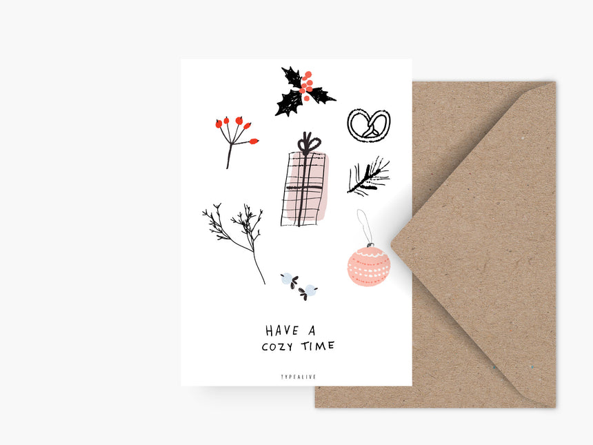 Postkarte / Cozy Time No. 2