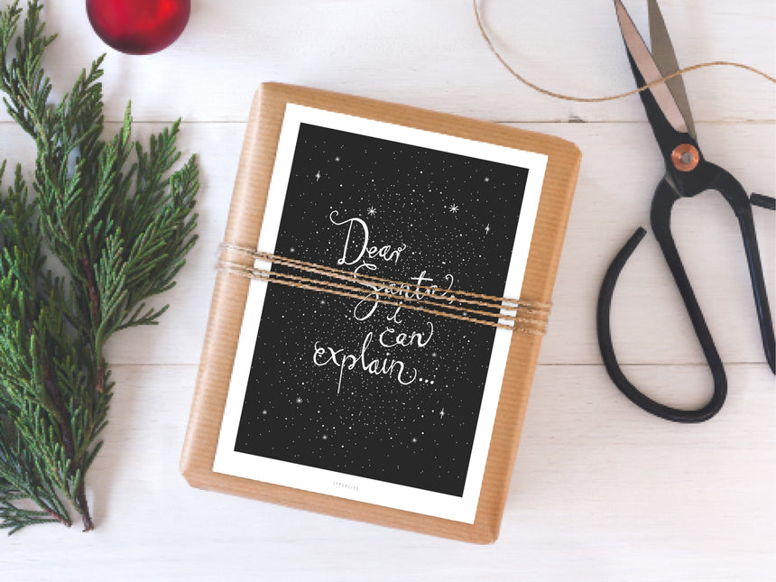 Postkarte / Dear Santa No. 1