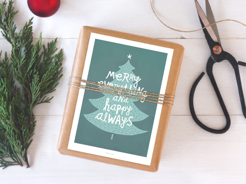 Postkarte / Die Tanne Sagt No. 1