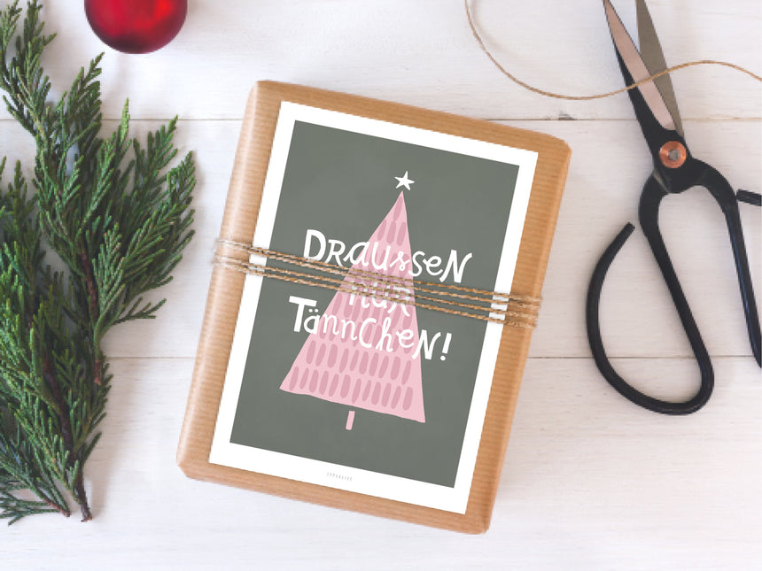 Postkarte / Die Tanne Sagt No. 2