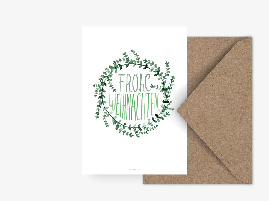 Postkarte / Evergreen No. 3