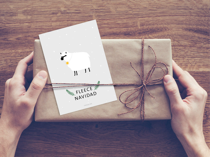 Postkarte / Fleece Navidad