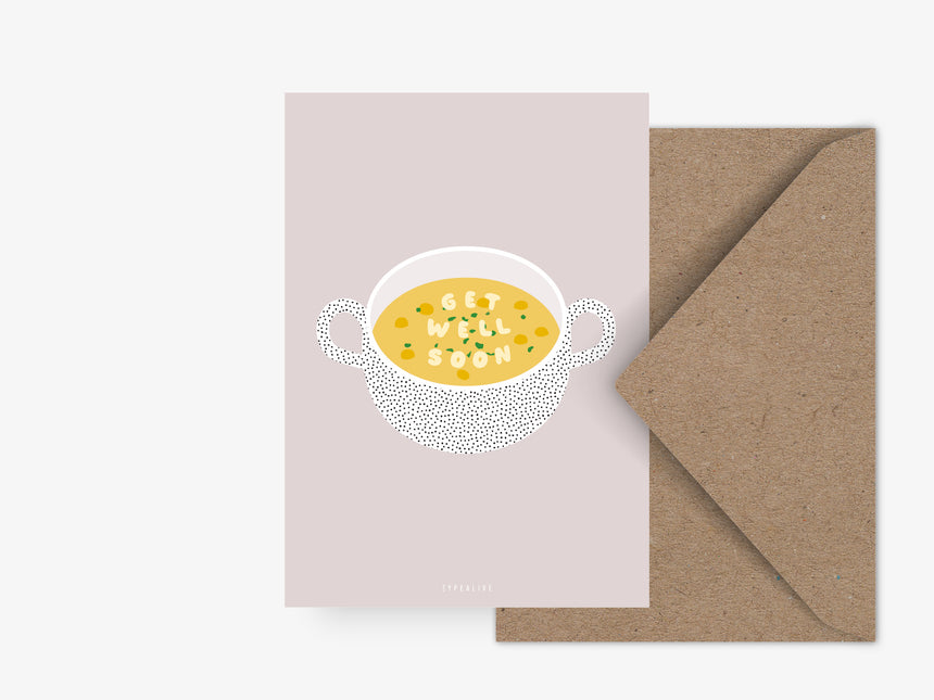 Postcard / Get Well Soon