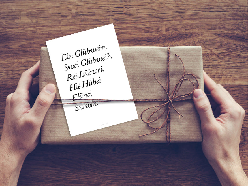 Postkarte / Glühwein