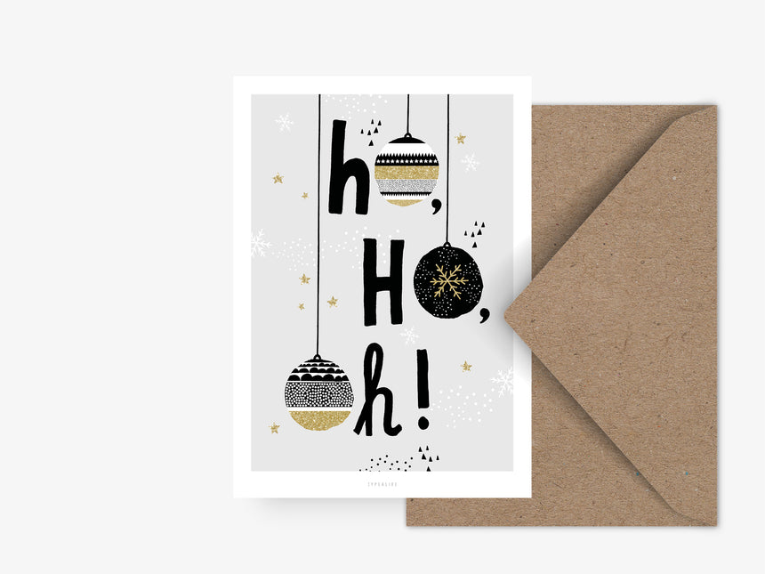 Postkarte / Ho Ho Oh