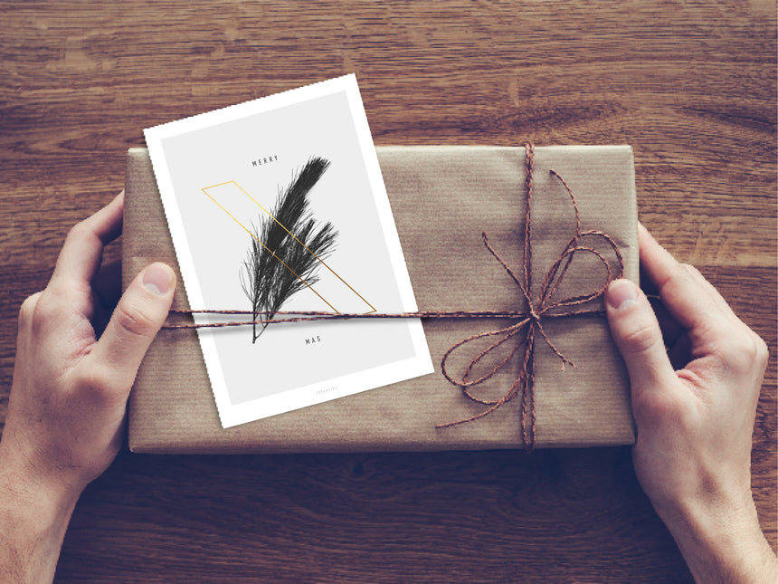 Postkarte / Merry X-Mas