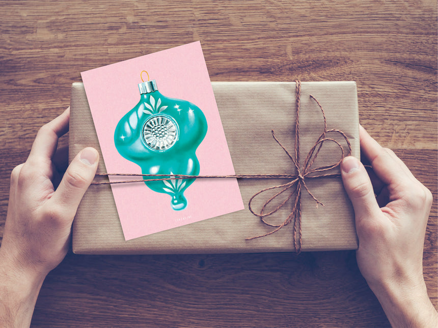 Postkarte / Retro Christmas No. 6