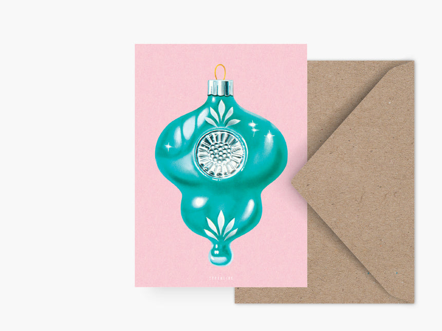 Postkarte / Retro Christmas No. 6