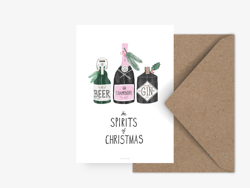 Postkarte / Spirit Of Christmas No. 4