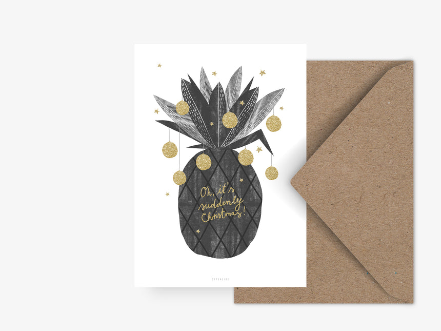 Postkarte / Suddenly Christmas