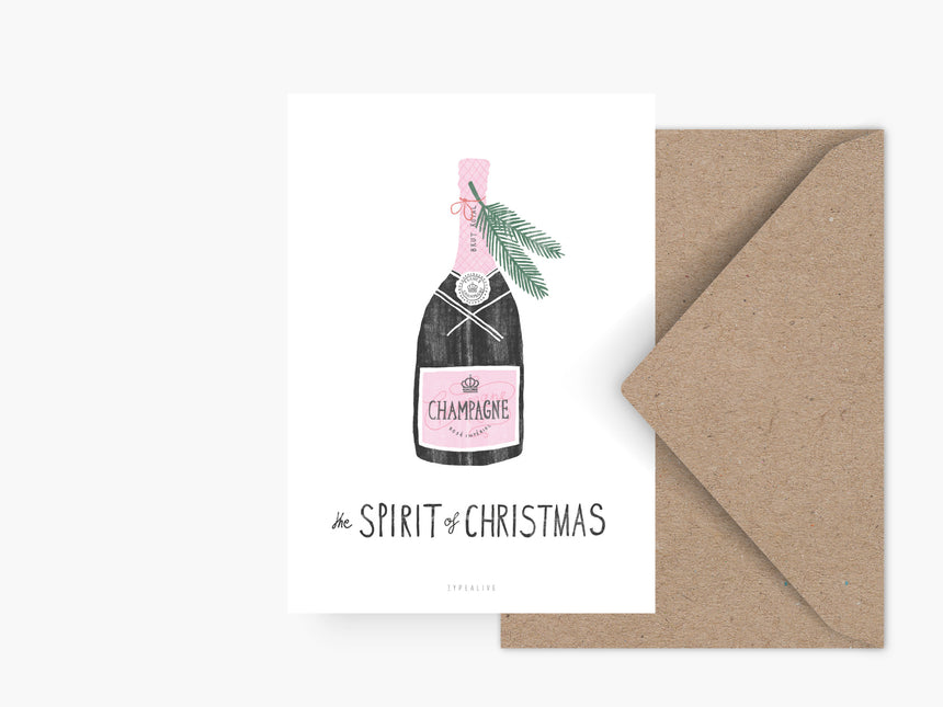 Postkarte / Spirit Of Christmas No. 1