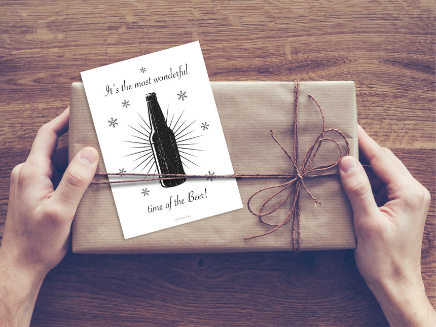 Postkarte / Time Of The Beer