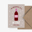 Postkarte / Wine Christmas
