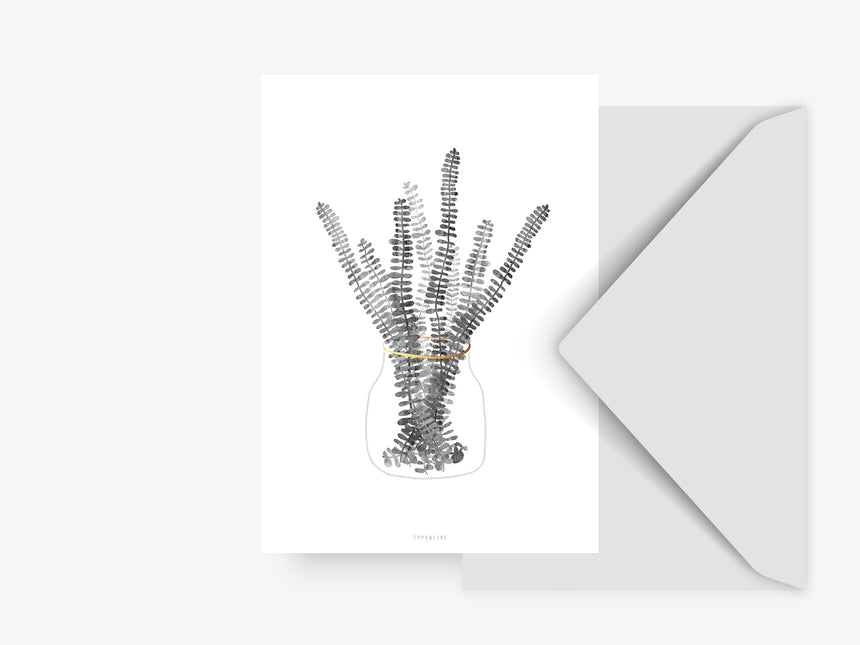 Postkarte / Urban Jungle No. 3