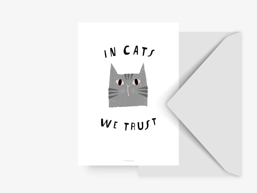 Postkarte / Catisfaction No. 3