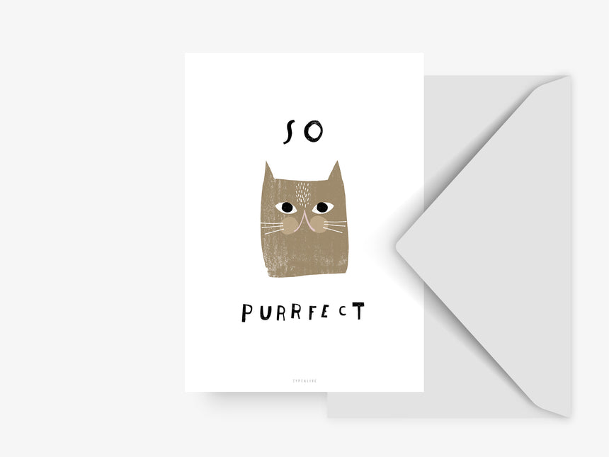 Postkarte / Catisfaction No. 5