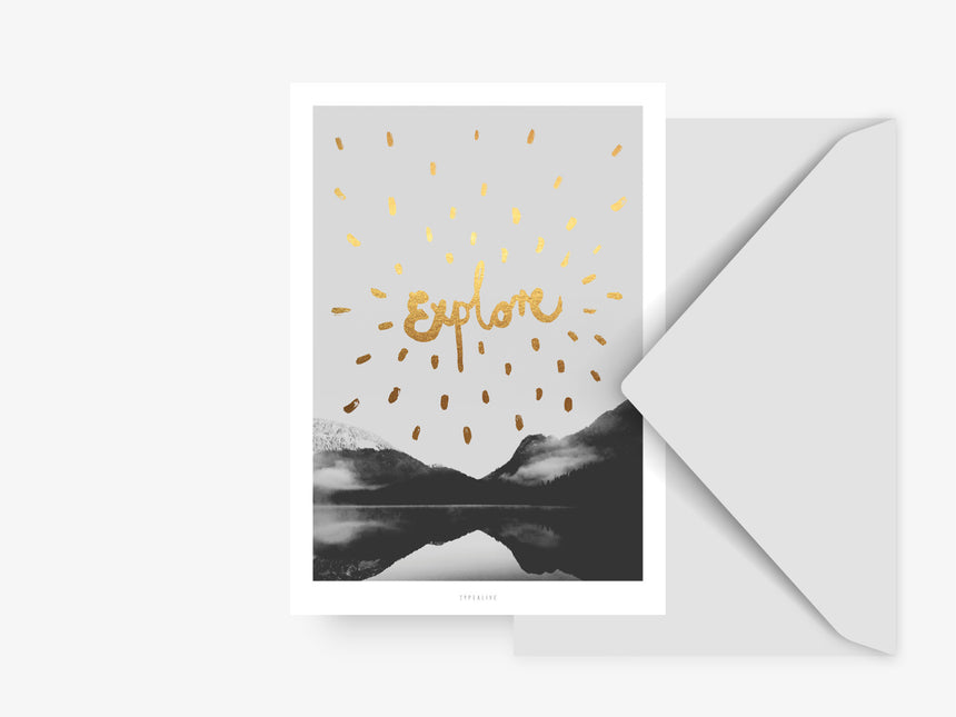 Postkarte / Explore