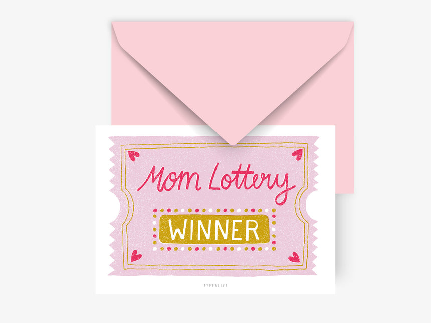 Postkarte / Mom Lottery