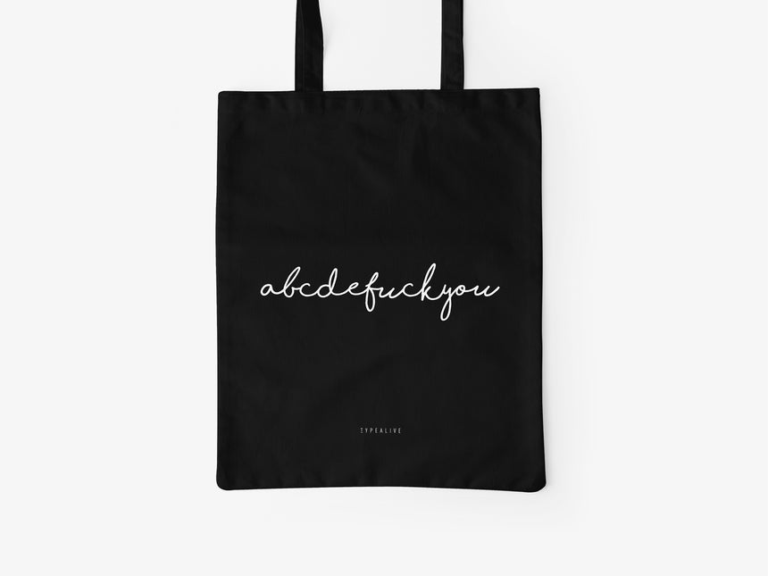 Cotton bag / Abcdefuckyou