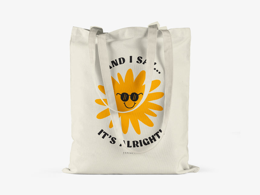 Cotton bag / And I Say