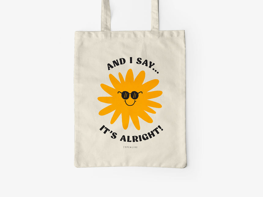 Cotton bag / And I Say