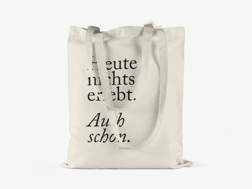 Baumwolltasche / Auch Schön