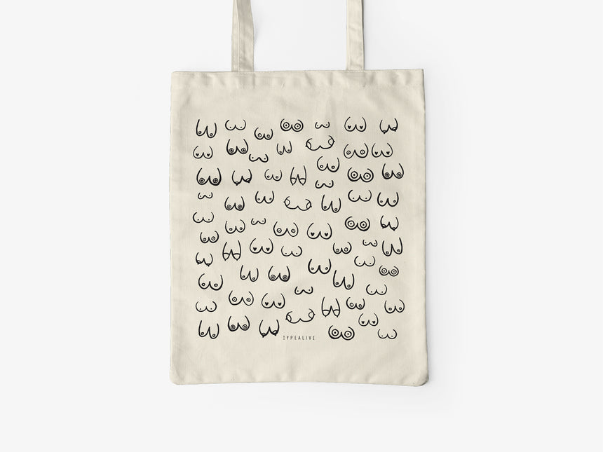 Cotton bag / bosom friends "natural"