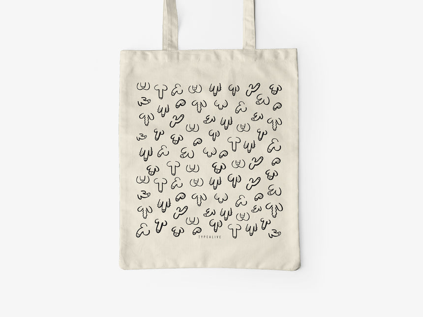 Cotton bag / THICK friends