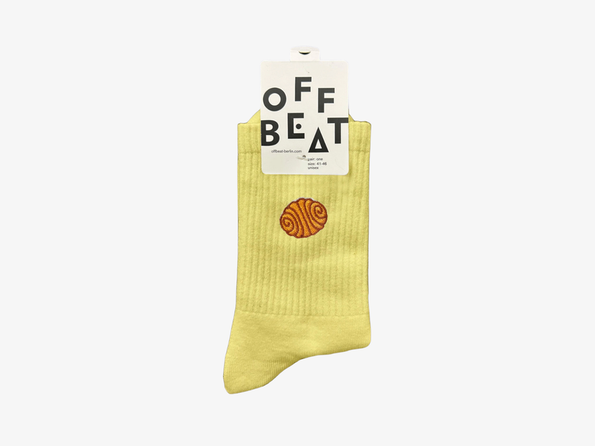 OFFBEAT – Socken "Franzbrötchen"