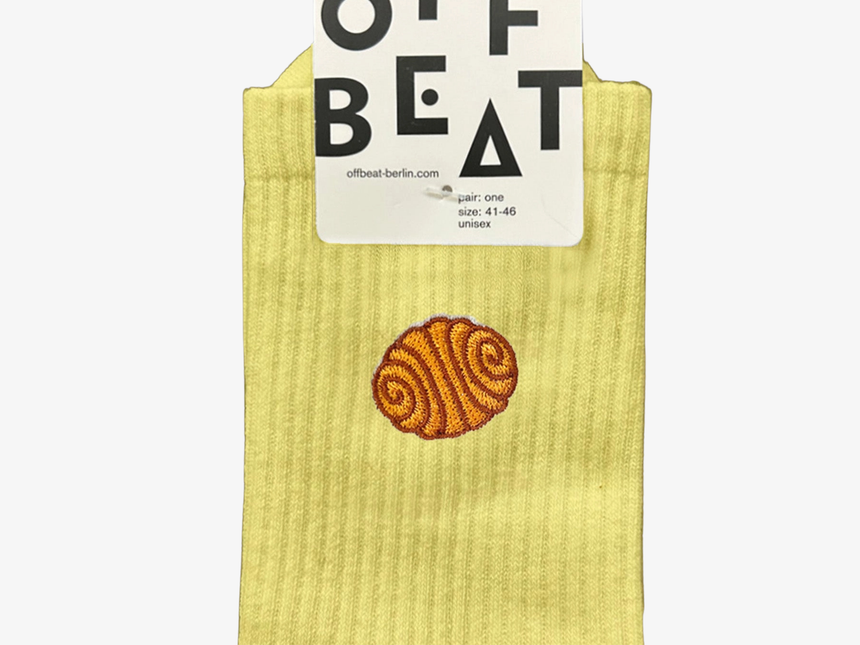 OFFBEAT – Socken "Franzbrötchen"