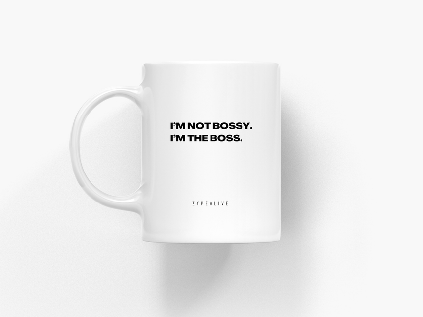 Tasse aus Keramik / Bossy