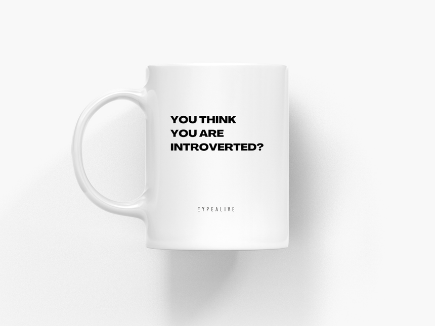 Tasse aus Keramik / Introverted