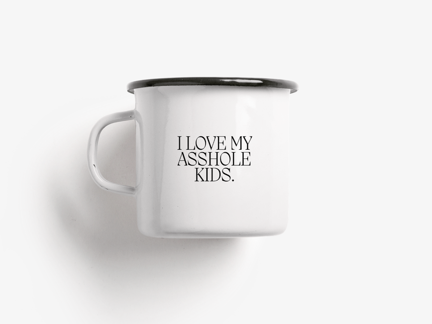 Tasse aus Emaille / Kids