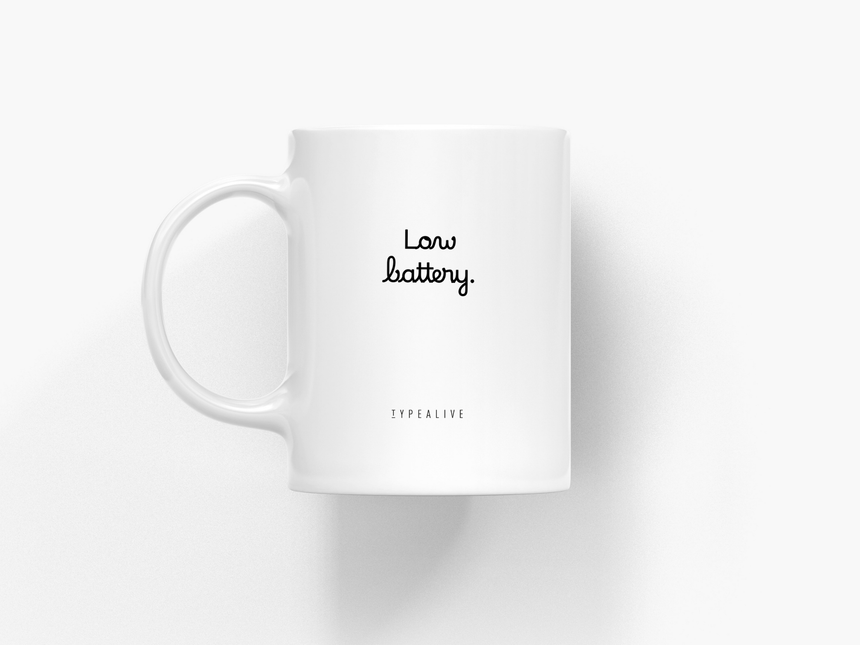 Tasse aus Keramik / High Expectations