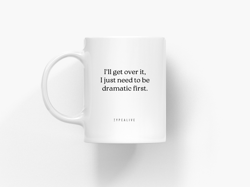 Tasse aus Keramik / Dramatic