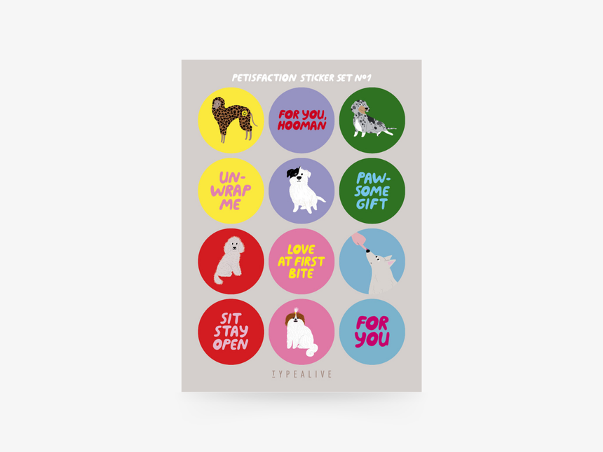 Stickerbogen No. 1 "Petisfaction"