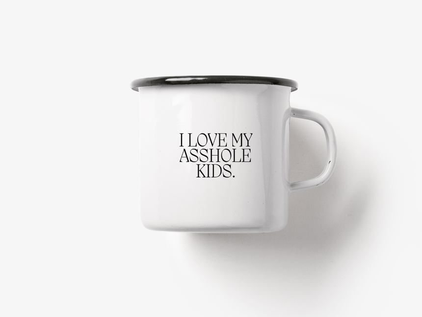Tasse aus Emaille / Kids