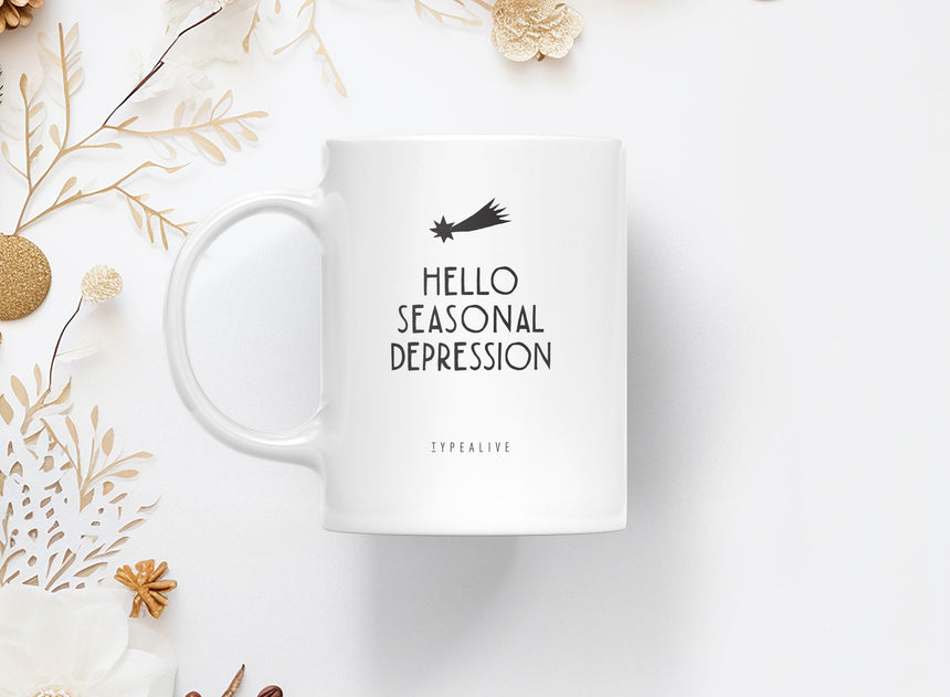 Tasse aus Keramik / Seasonal Depression