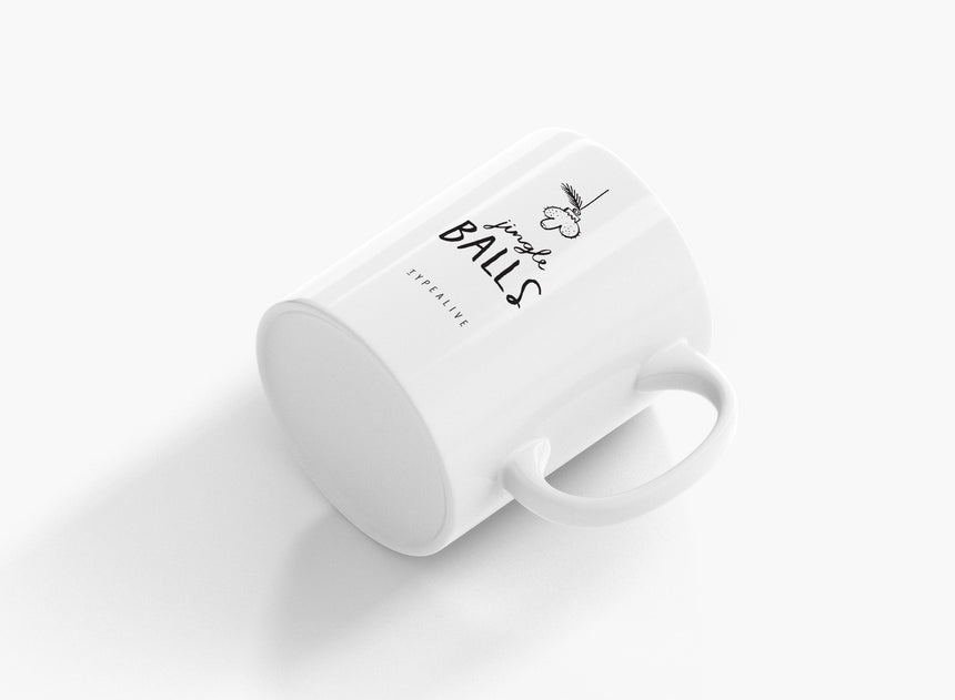 Tasse aus Keramik / Jingle Balls