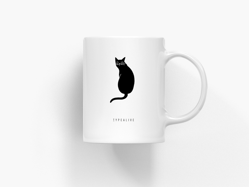 Tasse aus Keramik / Discuss Cats