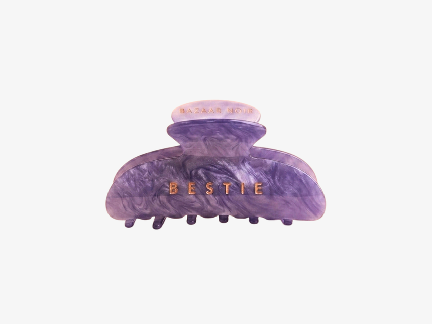 Bazaar Noir – Haarklammer "BESTIE - Violett"